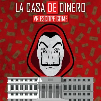 VR escape room Casa de Papel poster1